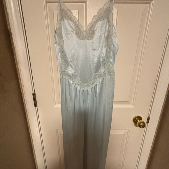 Vintage Van Raalte Long Sheer Nightgown Long Slip - Picture 1 of 3